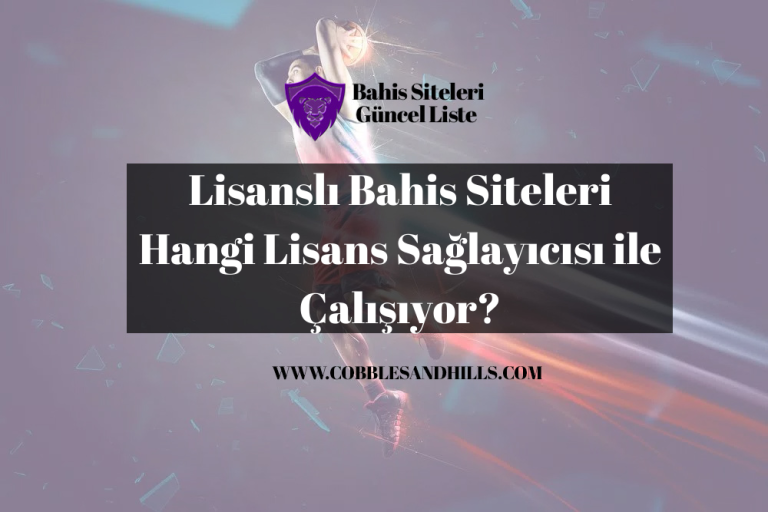 Lisanslı Bahis Siteleri Hangi Lisans Sağlayıcısı ile Çalışıyor?